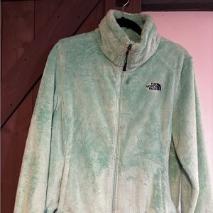 The North Face Women's Light Green Teddy Jacket